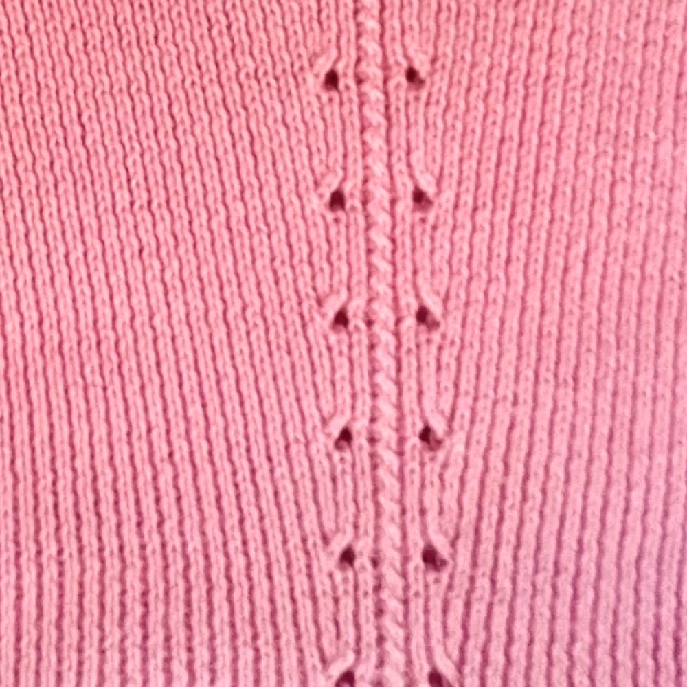 NWT New TALBOTS Pink V-Neck Sweater Size - Picture 2 of 3